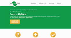 Desktop Screenshot of flyblock.com
